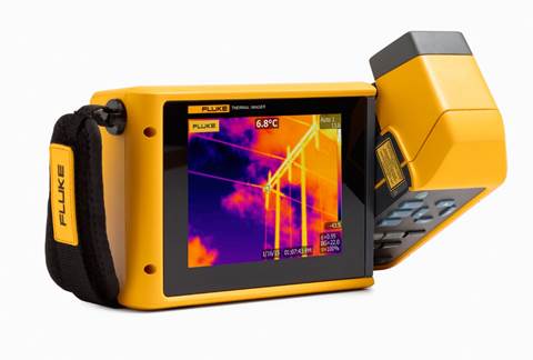 Fluke TiX500: 雙手持大屏幕臻享系列新成員。 